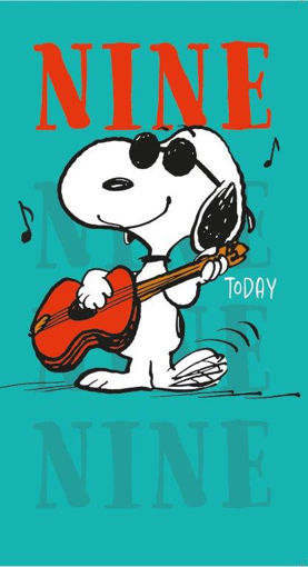 Picture of SNOOPY 9 TODAY BIRTHDAY CARD